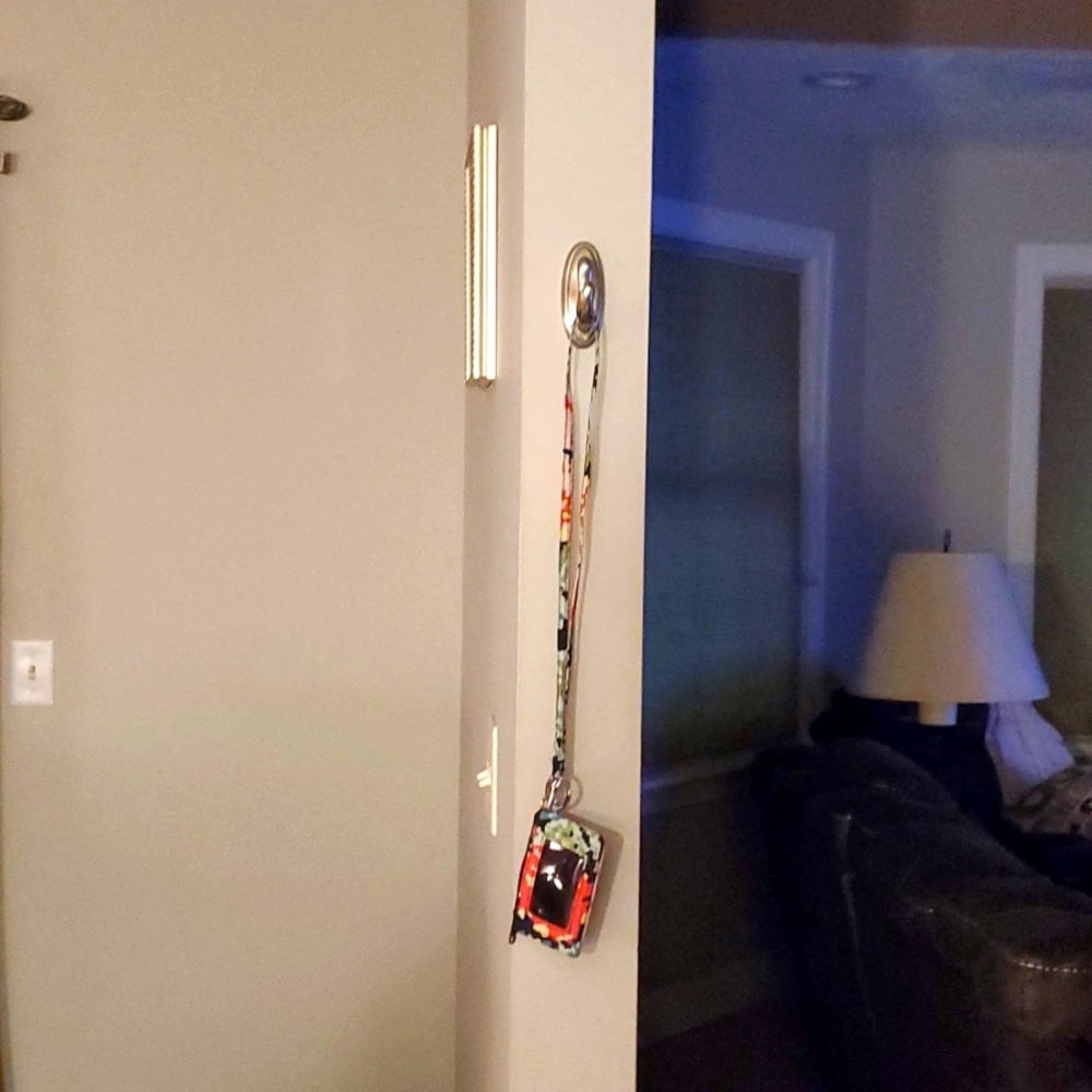 Tie Die Looking Shoulder Strap Mini Card Holder Bag